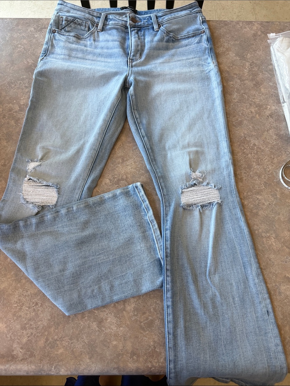 Women’s Buckle Black Distressed Jeans - great condition.